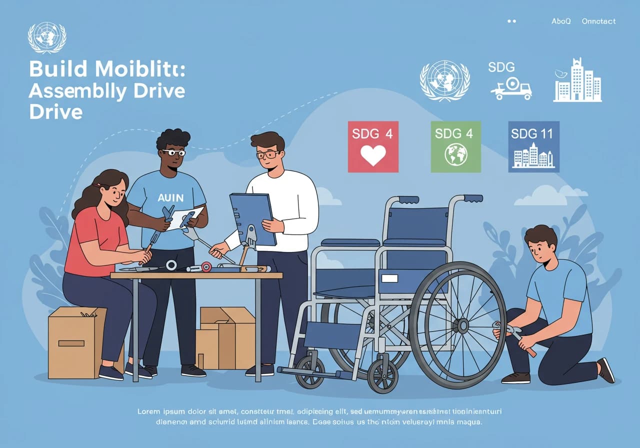 Build Mobility: Wheelchair Assembly Drive